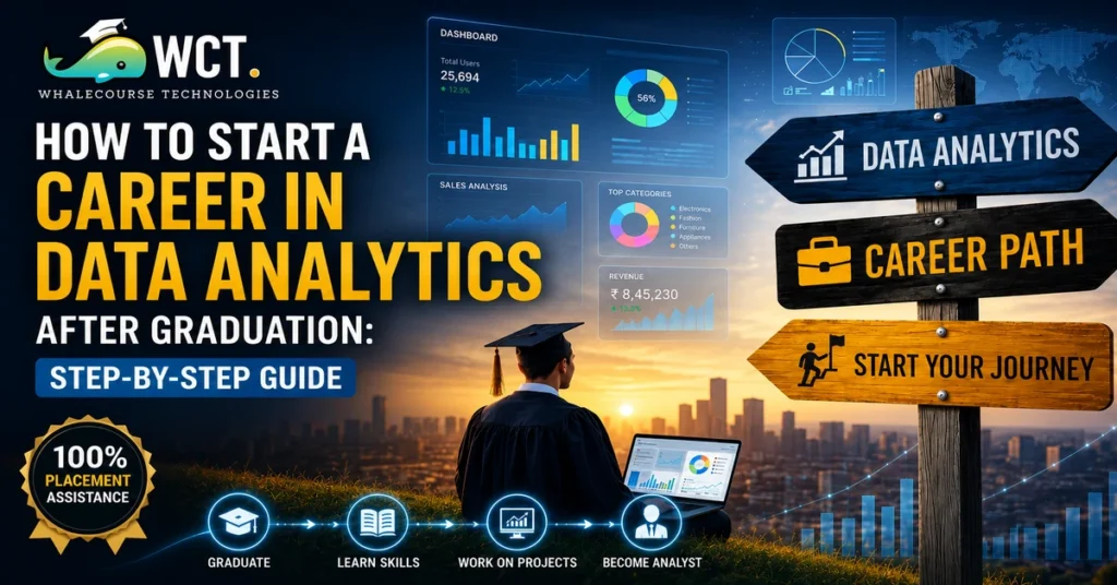 Graduate exploring data analytics skills, tools, and career pathways to enter the analytics industry