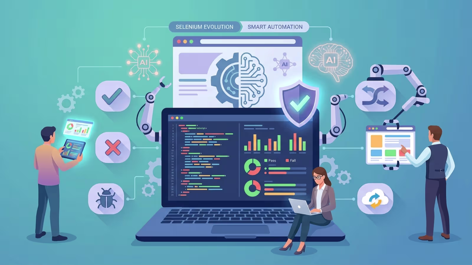 selenium automation testing relevance in 2026 showing future trends and tools in test automation