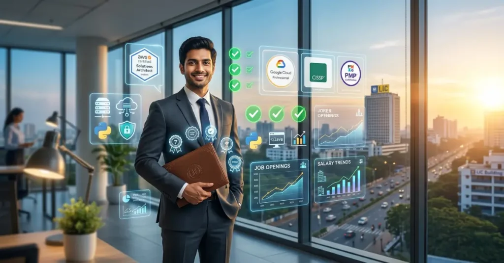 top 7 IT certifications that guarantee jobs in India for high-paying IT careers in 2026