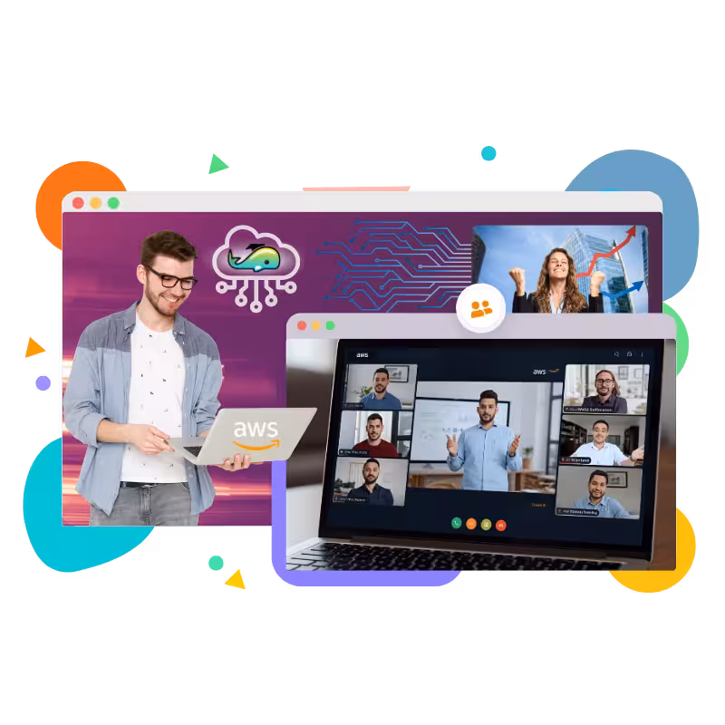 about the aws course covering cloud computing, aws services, and practical training