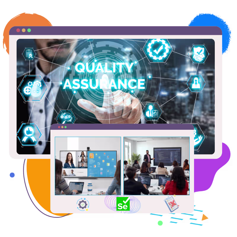 about the selenium testing course covering automation testing concepts and practical training