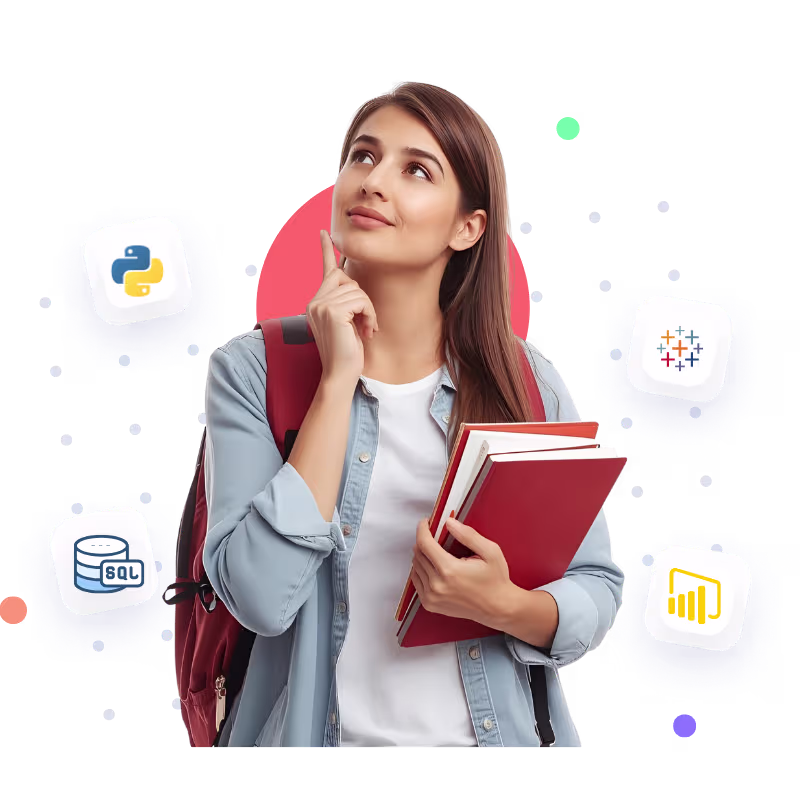 data analytics institute curriculum showing key skills and topics you'll learn