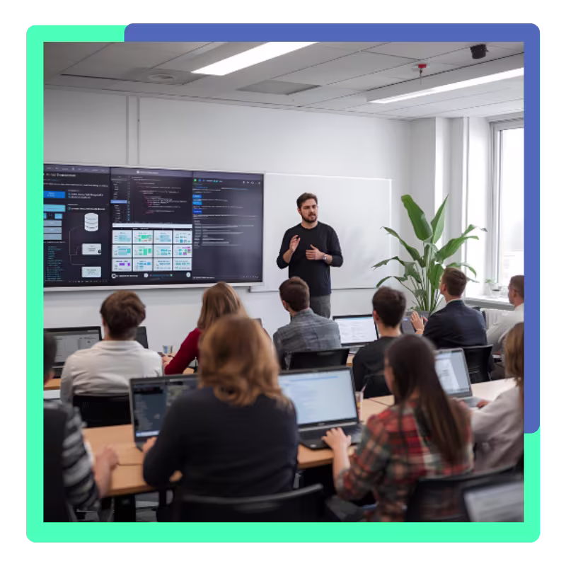 expert trainers with industry experience for backend development classes