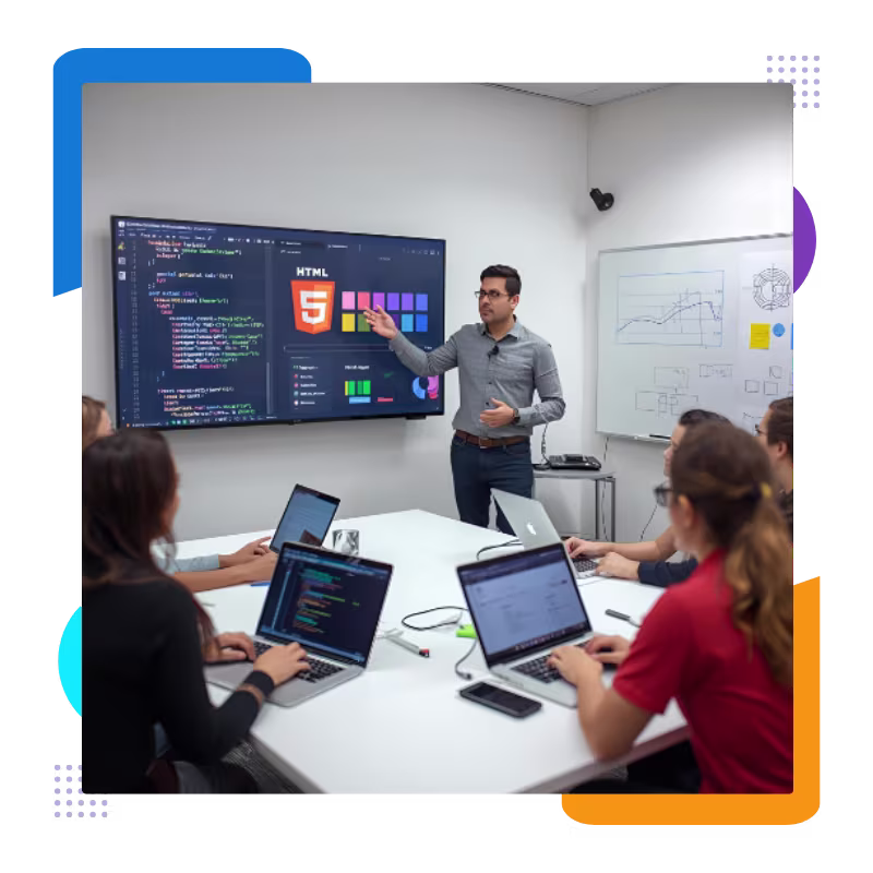 frontend development classes led by expert trainers with industry experience