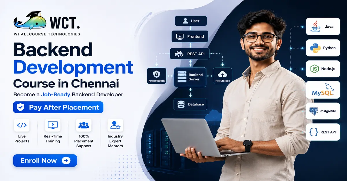 Backend Development Course in Chennai | Career Support