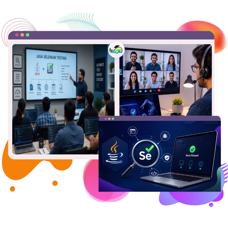 About the java selenium testing with key concepts, automation workflow, and testing process overview