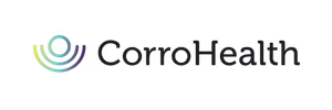 official corrohealth logo for healthcare technology and medical coding services company