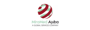 official miramed ajuba logo representing a healthcare revenue cycle and medical coding services company