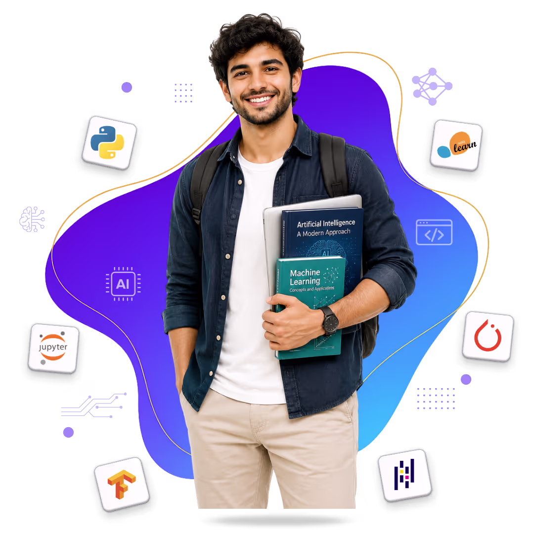 Students learning ai & ml course with practical training in chennai