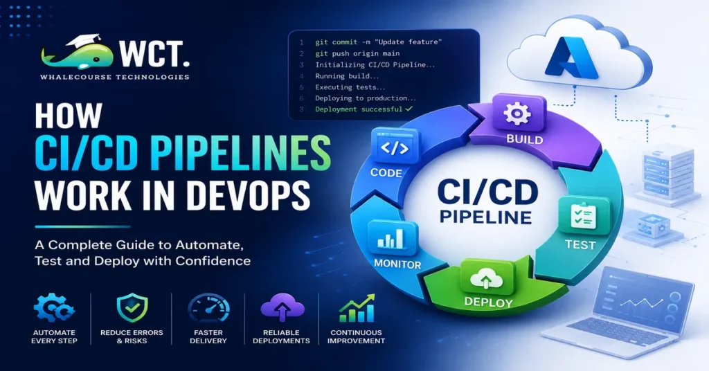 how Ci/cd pipelines work in devops, from code commit to automated testing and deployment