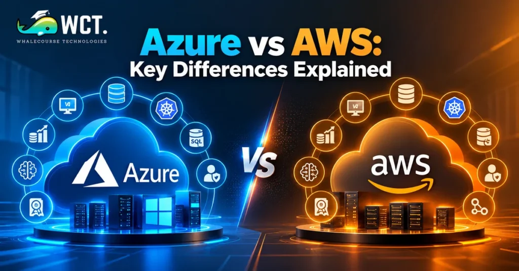 azure vs aws key differences in cloud services, pricing, performance, and features