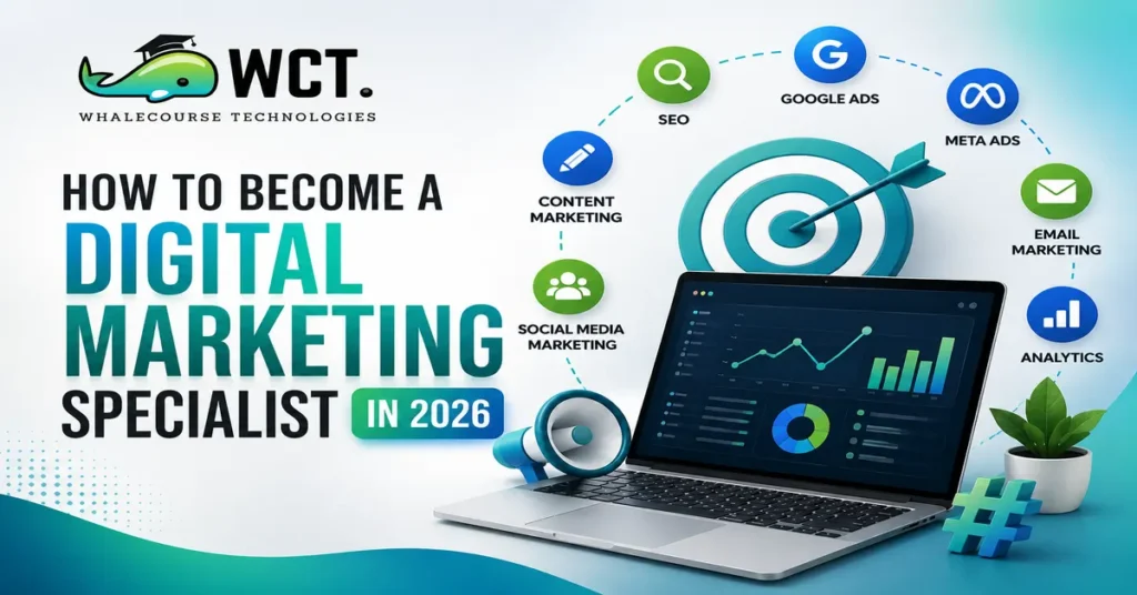 guide to becoming a digital marketing specialist with modern skills in ai content data search and social media