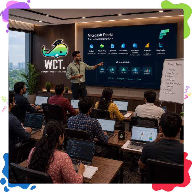 experienced data professionals providing practical microsoft fabric training with hands-on projects and real-world examples