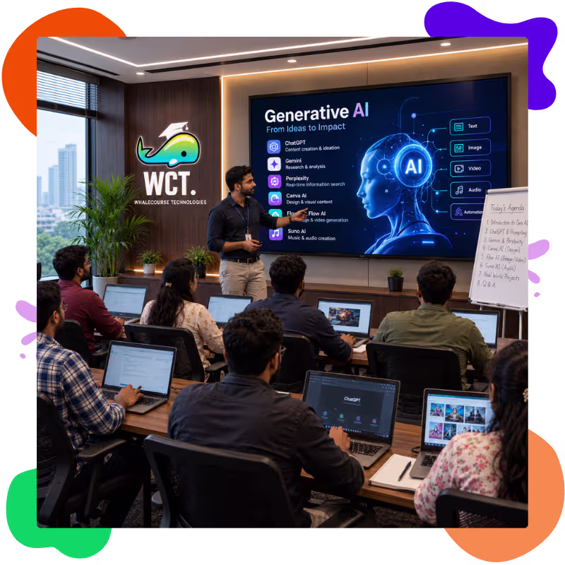 expert trainers with industry experience for gen ai training in chennai
