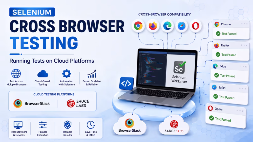 selenium cross browser testing across chrome firefox and safari using automated test scripts